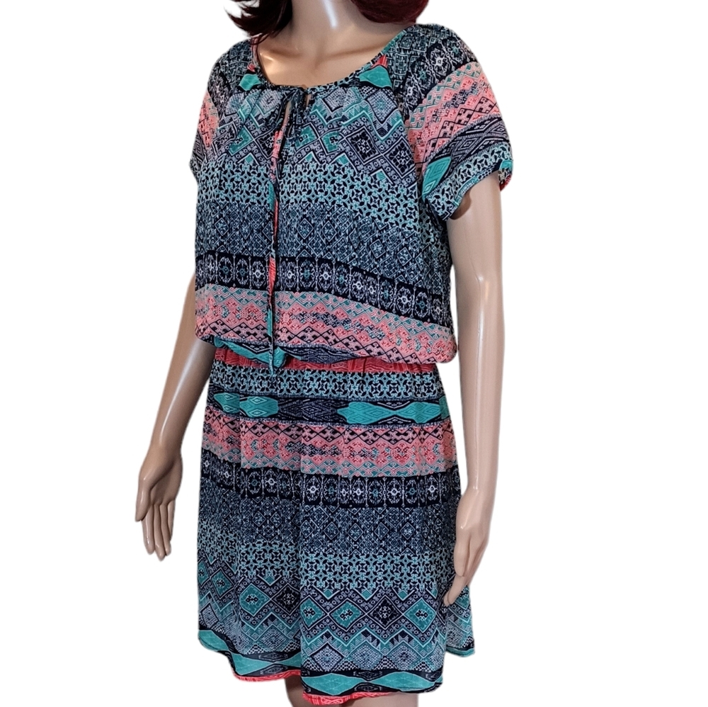 Speecklers Bohemian Dress - Size Large